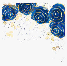 Coffee roaster corporate identity template design set. Boquet Bouquet Watercolor Watercolour Flowers Flower Royal Blue Flower Background Hd Png Download Kindpng