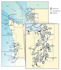 Washington Public Clam And Oyster Beaches Map And Info On