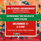 Expressing the Holidays with Color In-Studio Workshop event image