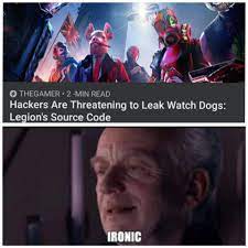 Watch Dogs Legion And Hackers R Prequelmemes Prequel Memes Know Your Meme