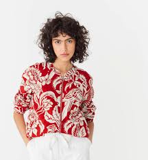 Ajouter à ma liste d'envie. Bomber Imprime Femme Imprime Ecru Vestes Blousons Femme Promod