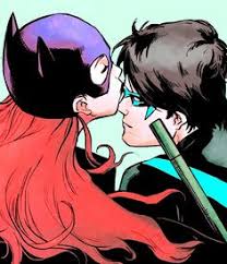 Image result for Nightwing and Batgirl comic