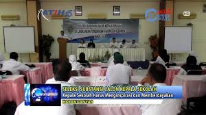 Seleksi Substansi Calon Kepala Sekolah Di Kebumen Youtube