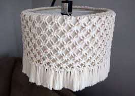 In this tutorial, i'll show you how to make an extra large diy lampshade that measures 17.5 inches high by 14 inches wide. How To Make A Macrame Lamp Shade Diy Boho Decor With Video
