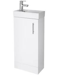 We have narrow bathroom sink cabinets in a range of colours and styles. Small Bathroom Vanity Units Cloakroom Sink Cabinets Qs Supplies