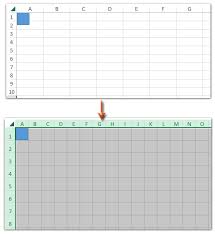 How To Create Grid Paper Square Template In Excel