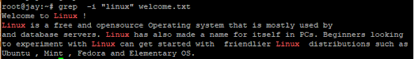 Below is some standard grep command explained with examples to get you started with grep on linux, macos, and unix: Grep Command In Linux Unix Journaldev