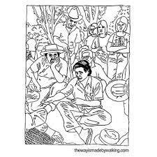 There has been some minor repair along the fold lines, but this slight restoration was well done and is not very noticeable. The Way Is Made By Walking Maya Escobar