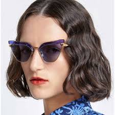 Sunglasses Frames Karen Walker Blue Sunglasses Brand New Authentic Karen  Walker Sunglasses Simone Blue Frame