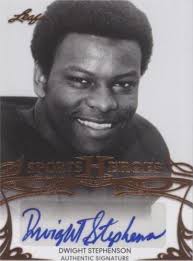 Dwight Stephenson 1988 Football Heroes Sticker Book, Peel & Play Reusable  Vinyl