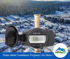 Hinton water meter installation and conservation incentives