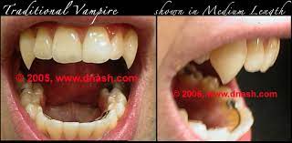 So called vampire teeth are nothing but extra sharp and pointy canine teeth. Teeth By Dnash Custom Vampire Fangs Werewolf Teeth And Dental Effects Custom Fang Styles