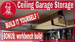 They are usually occupying too much valuable space of house or garage and are frequently not used. Overhead Garage Storage Two Garage Storage Ideas Youtube