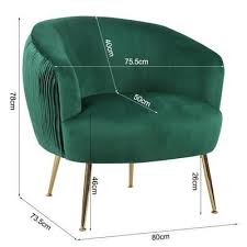 velvet upholstered oyster armchair scallop tub chair homestore4u tub chair green armchair red armchair