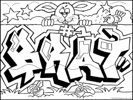 Several grouped together create a gallery. Graffiti Coloring Pages To Print Coloring Home