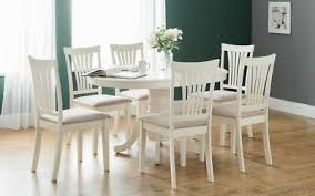 Our oval dining tables come in a variety of styles and sizes. Round To Oval Ivory Extending Dining Table W100 138cm 4 Chairs Ford 469 00 Picclick Uk