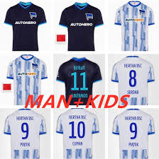 All information about hertha bsc ii (regionalliga nordost) current squad with market values transfers rumours player stats fixtures news. 21 22 Hertha Bsc Soccer Jersey Piatek 2021 2022 Hertha Berlin Cunha Lukebakio Dilrosun Football Shirt Cordoba Darida Leckie Jerseys 2122 Home Buy At The Price Of 14 12 In Dhgate Com Imall Com