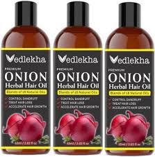 Coconut oil, olive oil, beeswax, shea butter, jojoba oil, rosemary essential oil, vitamin e oil, tea tree oil. Vedlekha Onion Herbal Hair Oil Blend Of 18 Natural Oils Packof 3 Hair Oil Price In India Buy Vedlekha Onion Herbal Hair Oil Blend Of 18 Natural Oils Packof 3 Hair Oil Online In India