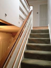 The stairs is the term most often used for making use of the steps in a staircase, walking up or down the staircase, as. Ugly Cheap Looking Banister Houzz Uk