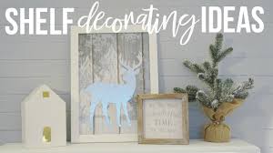Whether you don't want the hassle or you don't have the room for a full tree, there is another option: Christmas Shelf Decorating Ideas Decorate With Me Youtube