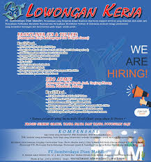 Info lowongan kerja terbaru perusahaan besar indonesia bulan desember 2020 s.d februari 2021 1 hai gaes, sesuai dengan permintaan dari subscriber, divideo kali ini gue mau kasih tau info lowongan kerja di daerah palembang. Lowongan Kerja Medan Mei 2019 Di Pt Sumberdaya Dian Mandiri Lowongan Kerja Medan Terbaru Tahun 2021