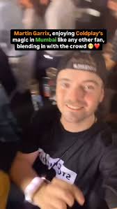 What a legend and such a humble soul! ✨ , Also, is he secretly imagining  the energy of this very venue during his Holi show? 😍🔥, #Coldplay  #MartinGarrix #Mumbai #India #INDIANRAVERS 🇮🇳