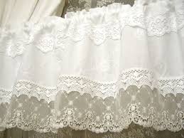 Vintage Gardine French Nordic Style Shabby 249 Vintage Gardinen Rustikale Vorhange Shabby Chic Vorhange