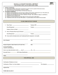 As with the other methods, it can help to have a suggested amount. 20 Printable Sick Leave Donation Form Templates Fillable Samples In Pdf Word To Download Pdffiller