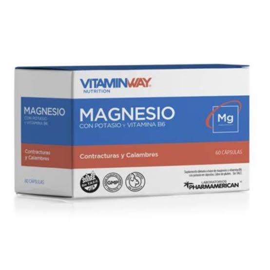 Pharmamerican Magnesio Vit.Way cápsulas x 60