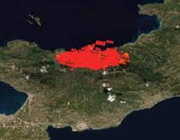 Μήνυμα από το 112 έλαβαν οι κάτοικοι. Fwtia Sxinos H Pyrinh Lailapa Opws Thn Katagrafei To Doryforiko Systhma Firms Ths Nasa