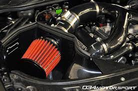 X34 Intake With Carbon Fiber Heat Shield Carbon Fiber Audi A6 Installation