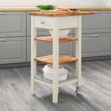 stenstorp kitchen trolley, white/oak