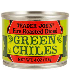 Anaheims aren't as hot as jalapeños, but you may substitute them if you can 't find fresh, canned, or jarred jalapeños. Fire Roasted Diced Green Chiles 16 Trader Joe S Canned Goods Your Pantry Needed Like Yesterday Popsugar Family Photo 14
