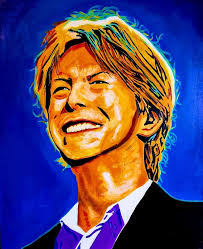 David Bowie Painting by Colin Gee
