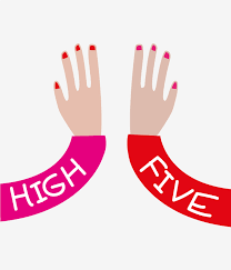By Carozuch High Five Www Carozuch Com High Five Emoji High Five Free Inspirational Quotes