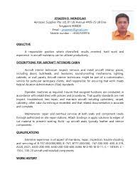 Jerazen Resume For Cabin