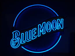 Blue Moon Neon Sign Neon Aesthetic Neon Signs Neon Sign Tumblr