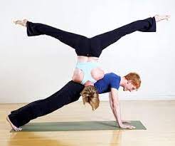 Pip and eugene begin to demonstrate how to link postures together and introduce. Partner Pose Couples Yoga Poses Yoga Poses For Two Two Person Yoga Poses