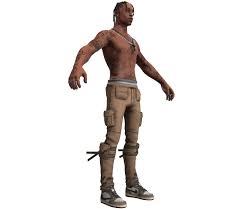 Fortnite introduces musician a skin based off of worldwide star musician travis scott. Pc Computer Fortnite Travis Scott The Models Resource