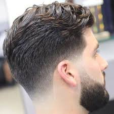 Manner Taper Fade Haircut Wavy Hair Men Taper Fade Haircut Low Taper Fade Haircut