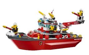 Amazon.com: LEGO City Fire Ship (7207) : Toys & Games