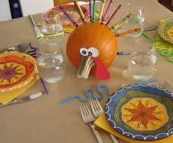 Thanksgiving Ideas For Kids Thanksgiving Kids Table Thanksgiving Decorations Diy Thanksgiving Crafts