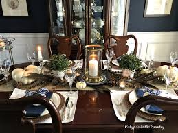 Check spelling or type a new query. Thanksgiving Table Setting In A Navy Dining Room Calypso In The Country