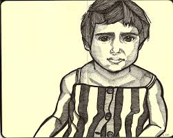 Purple onion: my first Pigma Micron drawing as a practice. It is