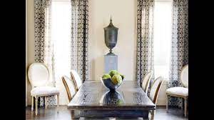 We have over 1,000 fabrics and patterns to choose from, so you can match them. Dining Room Curtains I Dining Room Curtains Ideas Youtube