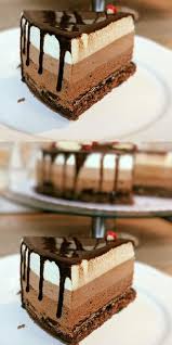 Gateau Bavarois 3 Chocolat Bavarois 3 Chocolat Gateau 3 Chocolat Gateau Mousse Chocolat