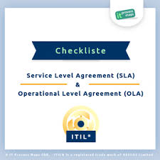 Wir helfen ihnen bei einer schnellen und unkomplizierten abwicklung. Checkliste Sla Ola It Process Wiki