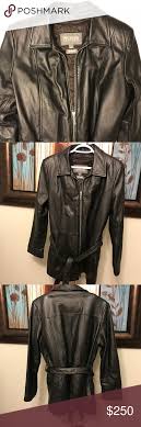 Wilson S Leather Coat Zip In Liner And Belt L Euc Like New With No Signs Of Wear Wilson S Leather The Premier Name In Fine Leather Fashion Design Fashion Fashion Trends