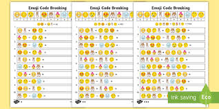 Learning to code — that is, write programming instructions for computers or mobile devices — can be fun and challenging. Emoji Crack The Secret Code Maths Worksheets Ks2 Twinkl