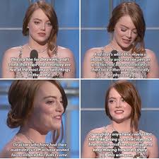 Emma Stone Best Actress For Musical Or Comedy Congratulations Movies Emma Stone Words